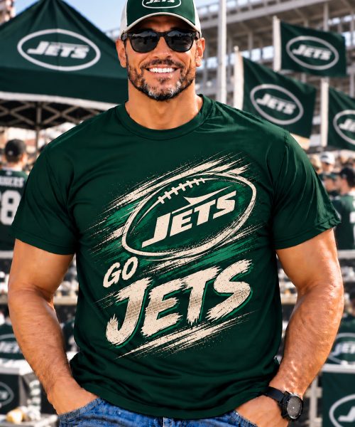 GO JETS - New York Jets Vintage T-Shirt