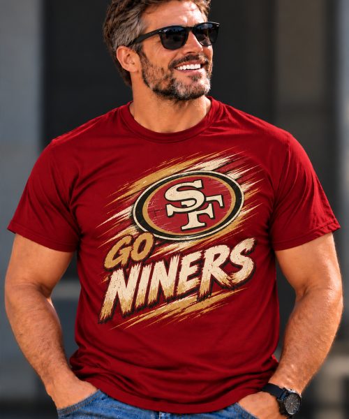 GO NINERS - San Francisco 49ers Vintage T-Shirt