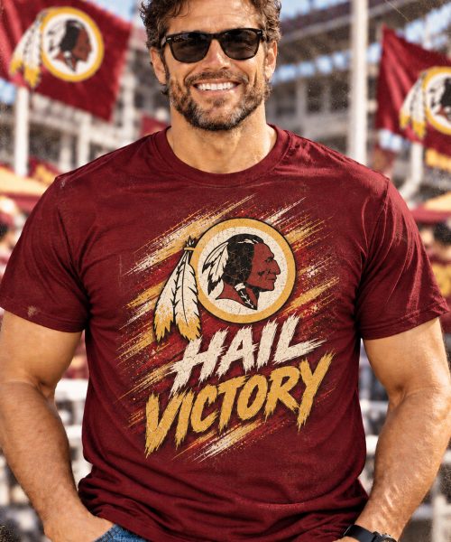 HAIL VICTORY - Washington Redskins Vintage T-Shirt