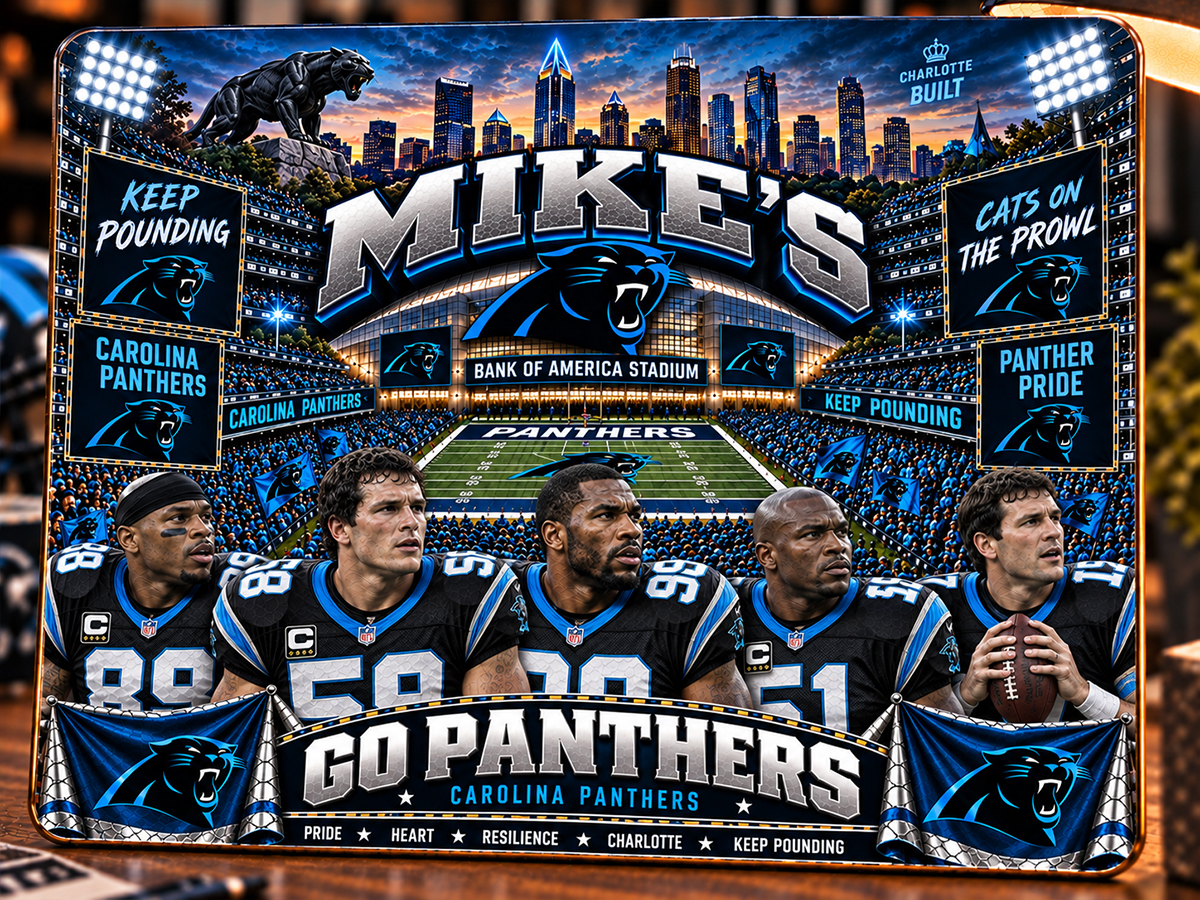 High-Gloss Printed Wooden Wall Art – Custom Name – PICK YOUR TEAM - Image 6