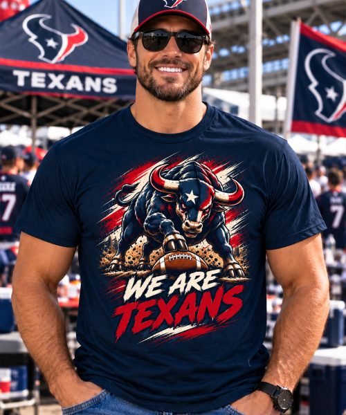 WE ARE TEXANS - Houston Texans Vintage T-Shirt