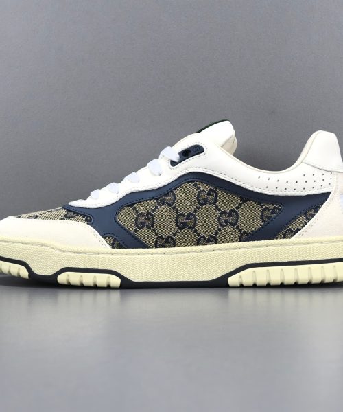 Alternative view of GC Re-Web Sneaker – White/Navy Blue/Beige
