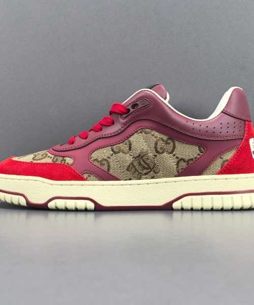 Alternative view of GC Re-Web Sneaker – Burgundy/Red/Beige