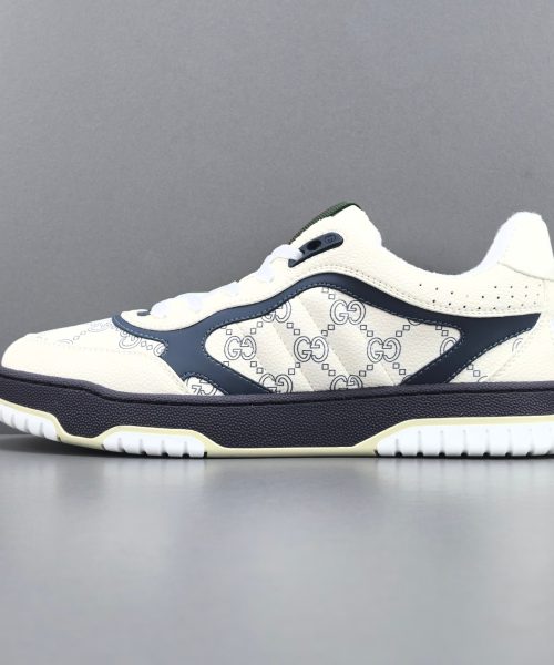 GC Re-Web Sneaker – Ivory/Navy Blue/White