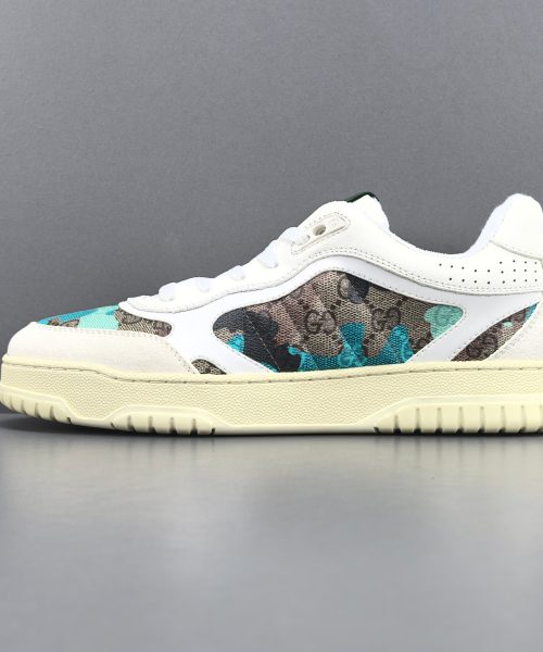 Alternative view of GC Re-Web Sneaker – White/Turquoise Beige