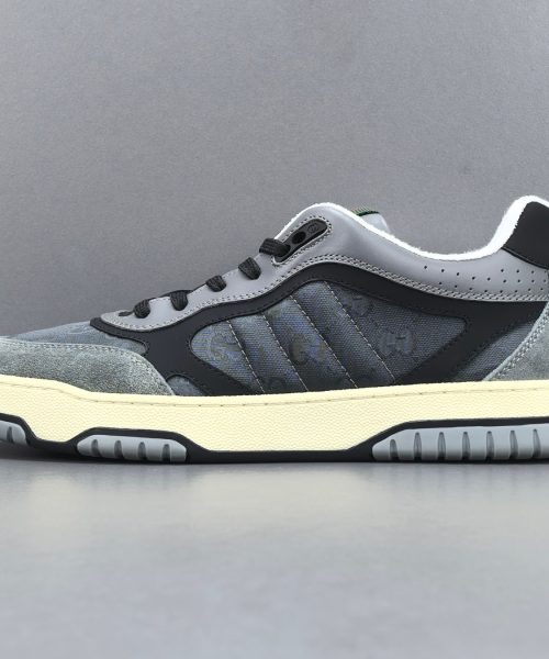Gucci Re-Web trainer Black/Grey GG canvas
