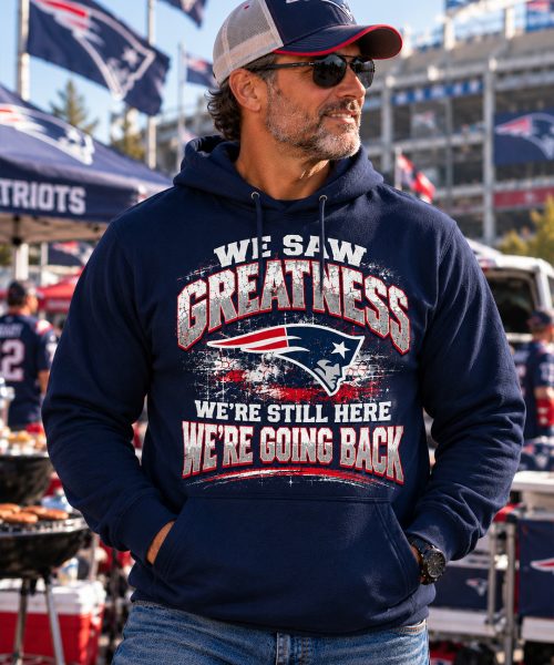 Alternative view of WE SAW PATRIOTS GREATNESS – Premium Vintage Shirt | Limited Edition